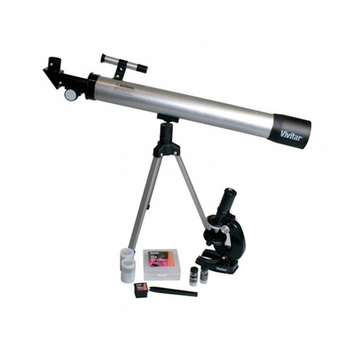 Kit Telescopio Y Microscopio Vivitar