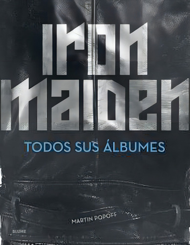 Iron Maiden De Martin Popoff tapa Dura
