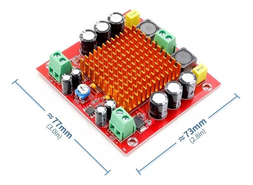 Modulo Amplificador  De Sonido Clase D Monofonico  100w