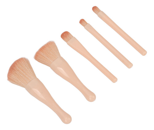. Juego De Brochas De Belleza, 5 Piezas, Brochas De