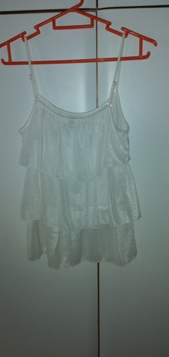 Blusa Para Damas, Color Blanco. Talla L