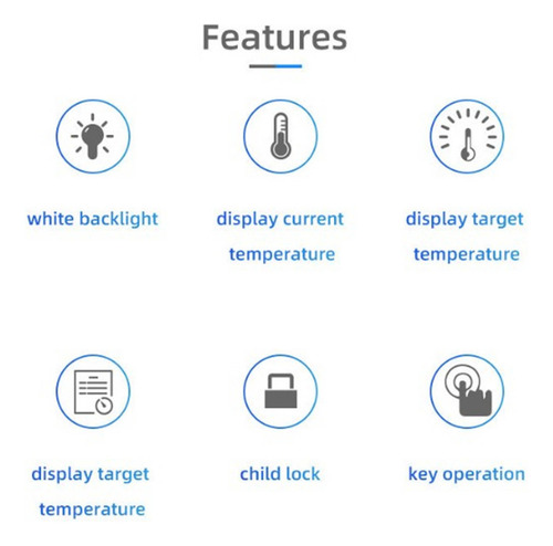 Termostato Digital 4500w De Aquecimento Elétrico De Piso De