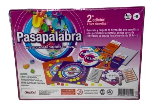 Juego De Mesa Pasapalabras Premium