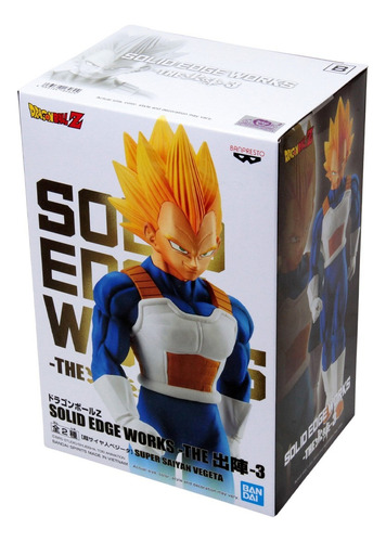 Banpresto Dragon Ball Z Solid Edge Works Super Saiyan Vegeta