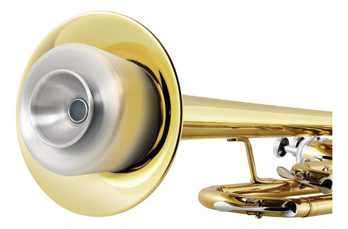 Wah-wah Eastrock Silencio Tradicional Tubo Trompeta Plata