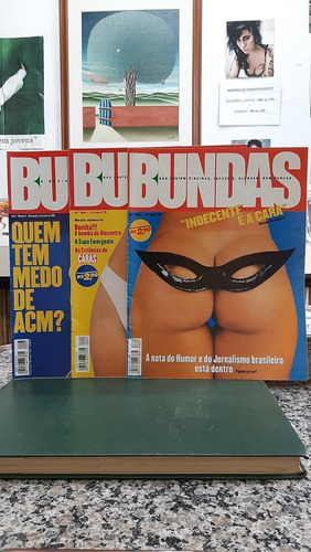 Revista - Bundas - Ano 1 Números 1, 2 E 3