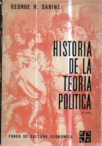 Historia De La Teoria Politica George H Sabine 