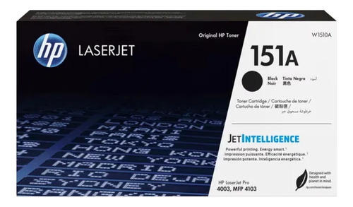 Toner Hp Laserjet 151a W1510a Negro 4003 4103