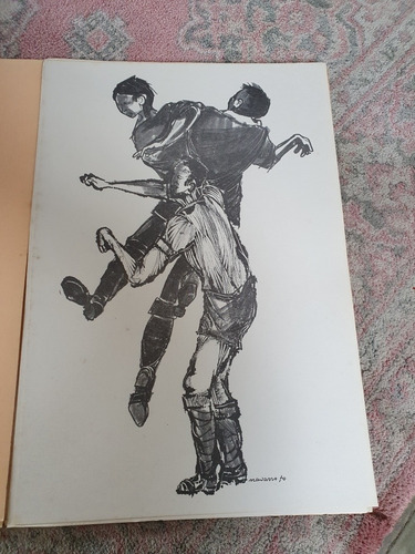 Álbum De Gravuras Futebol De Newton Navarro.