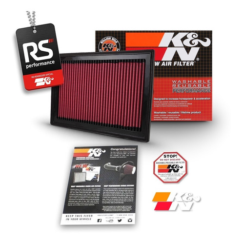 Imagem 5 de 5 de Filtro De Ar Esportivo Inbox K&n Toyota Rav4 Iv / Rav4 2.5