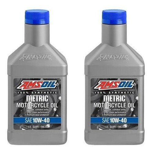 10w40 Amsoil Metric Pack 2l Aceite Moto