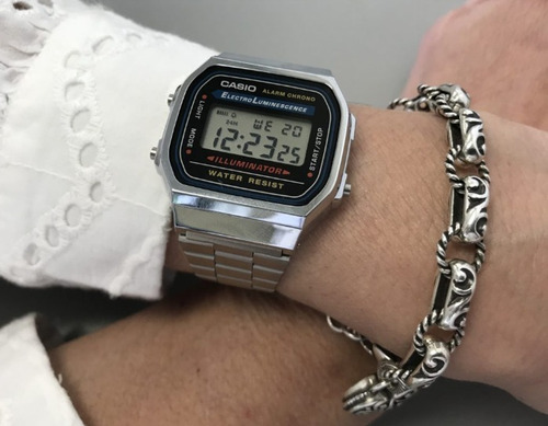 Imagen 7 de 9 de Casio Vintage A168wa-1 Plateado
