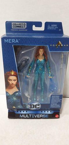 Figura De Acción Mera - Dc Multiverse Aquaman - Mattel (Usado)