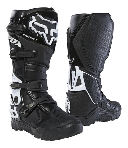 Bota Motocross Fox Instinct X Boot Black Negro -andes Motors