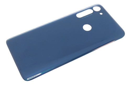 Tapa Trasera Compatible Con Motorola G8 Power Color Azul