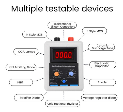 Diodo Probador De Transistores De Capacidad De Voltaje Igbt