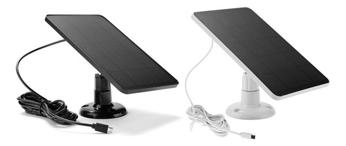 Panel Solar Para Cámaras De Seguridad Y Vigilancia De Baja P