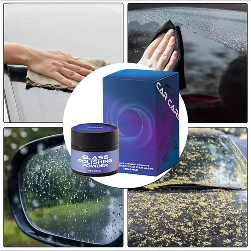 Polvo De Vidrio En Polvo Pulido De Vidrio Para Automóvil Lim