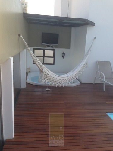 Imagem 6 de 15 de Cobertura 5 Suites No Brookln Novo Para Venda!! - Cb-0123-1