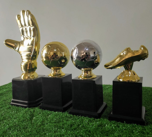 Luva De Goleiro + Bola Ouro + Prata + Artilheiro Premiação