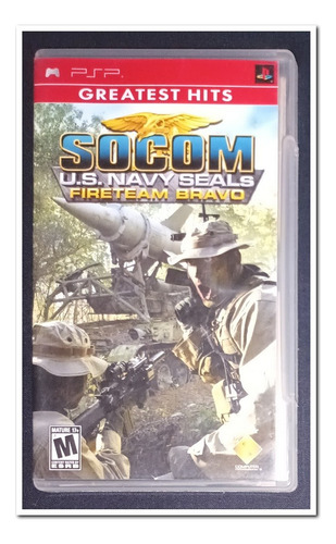Socom U. S. Navy Seal Fireteam Bravo Juego Psp FĂsico (Usado)