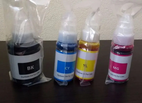 4 Tintas Para Impresoras Canon Gi190 G1100 G2100 G3100 G4100 | Envío gratis