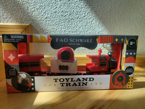 Tren Con Control Remoto Fao Schwarz Luz Y Sonido