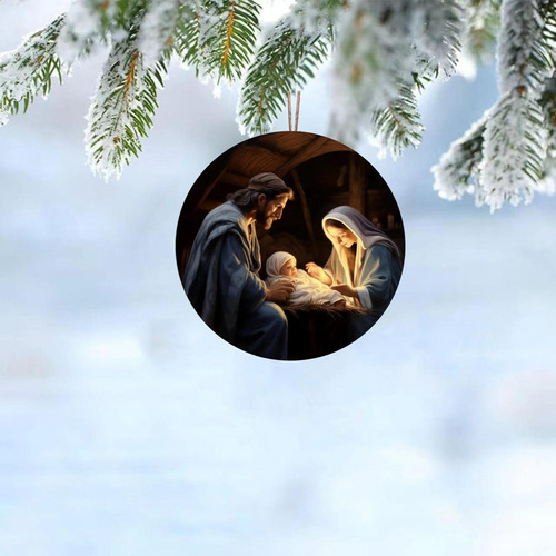 2 Belén De Jesús, Colgante Para Árbol De Navidad Estilo B