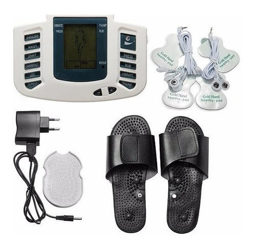 Electroestimulador Muscular Ems Chanclas Masajeador De Pies