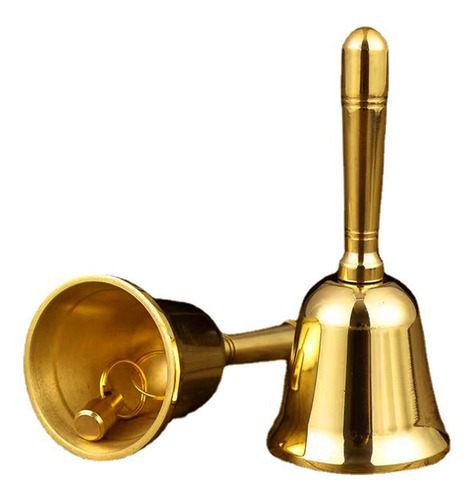 Vintage Bell Charms Cobre Mano Campana De Mano 11.9cx5cm