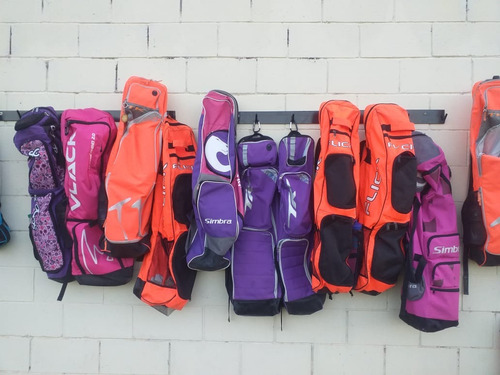 Set 2 Percheros Gimnasio, Para Mochilas O Bolsos De Hockey