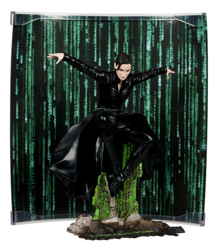 Figura de acción Trinity de McFarlane The Matrix Movie Maniacs 6