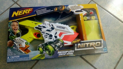 Pistola Nerf Nitro Aero Fury Ramp Rage En Empaque