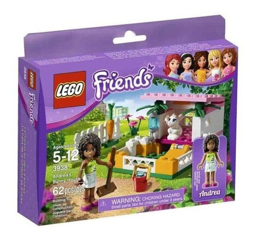 Set Construcción Lego Friends Casa Del Conejito De Andrea