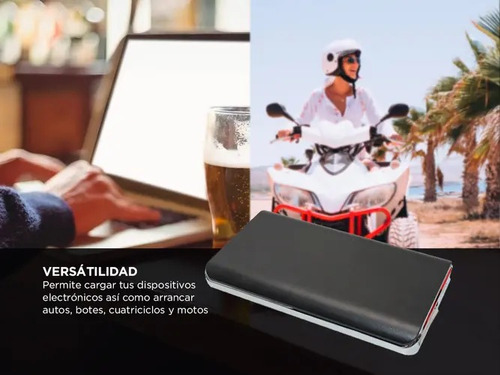 Jump Starter Gadnic Power Bank Autos Motos 10000 Mah Bateria