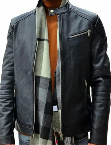 Campera Cuero Yd Importada Hombre Cuerina Young Design A94 (Usado)