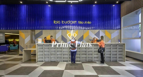 Imagem 17 de 19 de Flat Disponível Para Venda No Ibis Budget São João, Com 1 Do - 93273