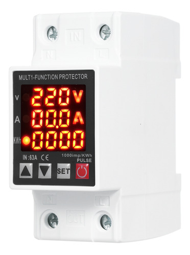 Protector De Corriente, Factor De Electricidad, Medidor Inte