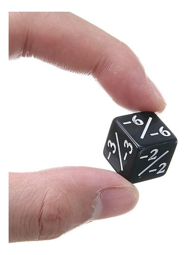 Dice Counter Rol Juega Rpg, Dnd, Mtg White Y Dice