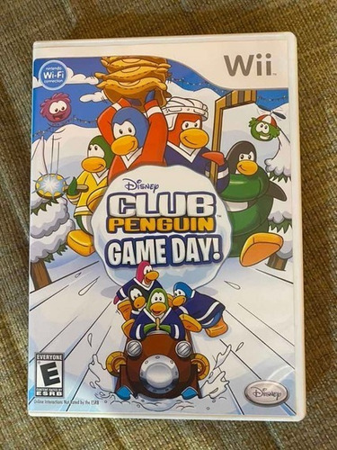 Club Penguin Game Day Juego Nintendo Wii Ntsc Fisico