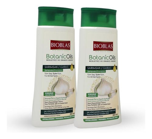 Shampoo De Alho Bioblas E Fórmula Para Crescimento Capilar