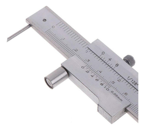 De Calibre Vernier Inoxidável 0-200mm