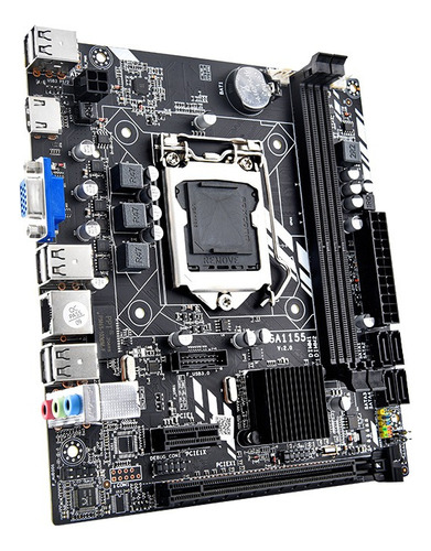 Placa Base H61m 1155 Pines Ddr3 Interfaz Hd De Doble Canal