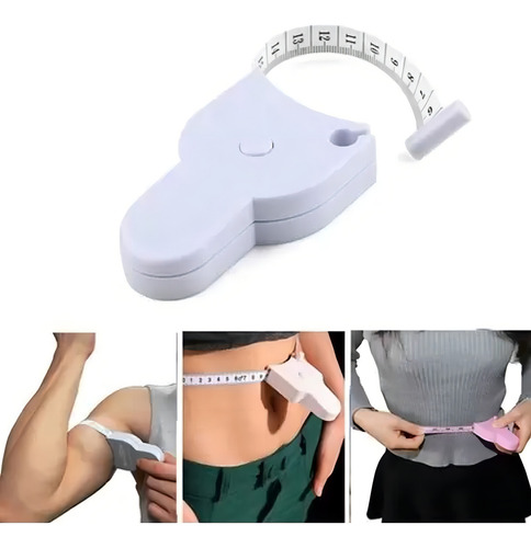 Cinta métrica retráctil automática de 150 cm para medir el cuerpo