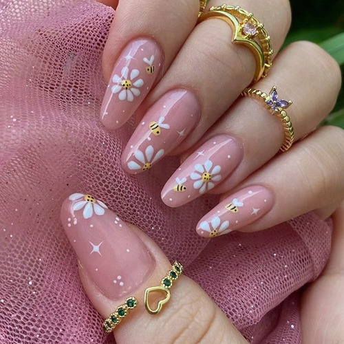 Unhas Postiças, Dicas De Unhas Francesas, Manicure Longa Com