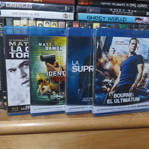 Bourne Coleccion De Accion 4 Peliculas Bluray / Matt Damon (Usado)