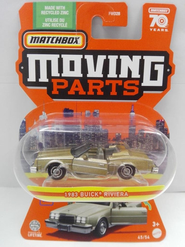 Matchbox - 1983 Buick Riviera Moving Parts Del 2023 Blister