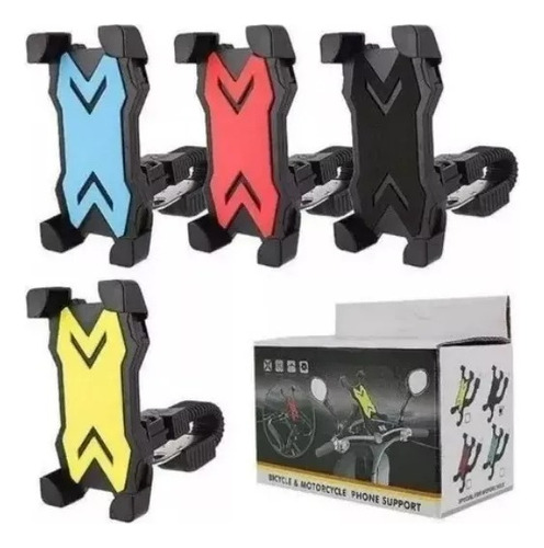 Soporte De Celular Universal Para Moto Y Bicicleta Gira 360°