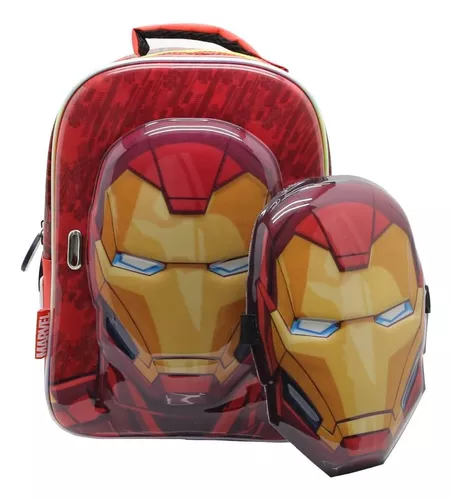 Máscara Ironman Avengers Vengadores Semirígida Careta