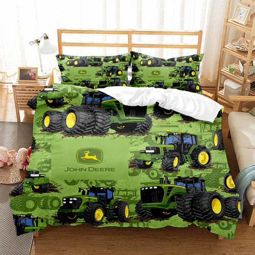 Conjunto De Cama Com Capa De Edredon Duplo John Deere